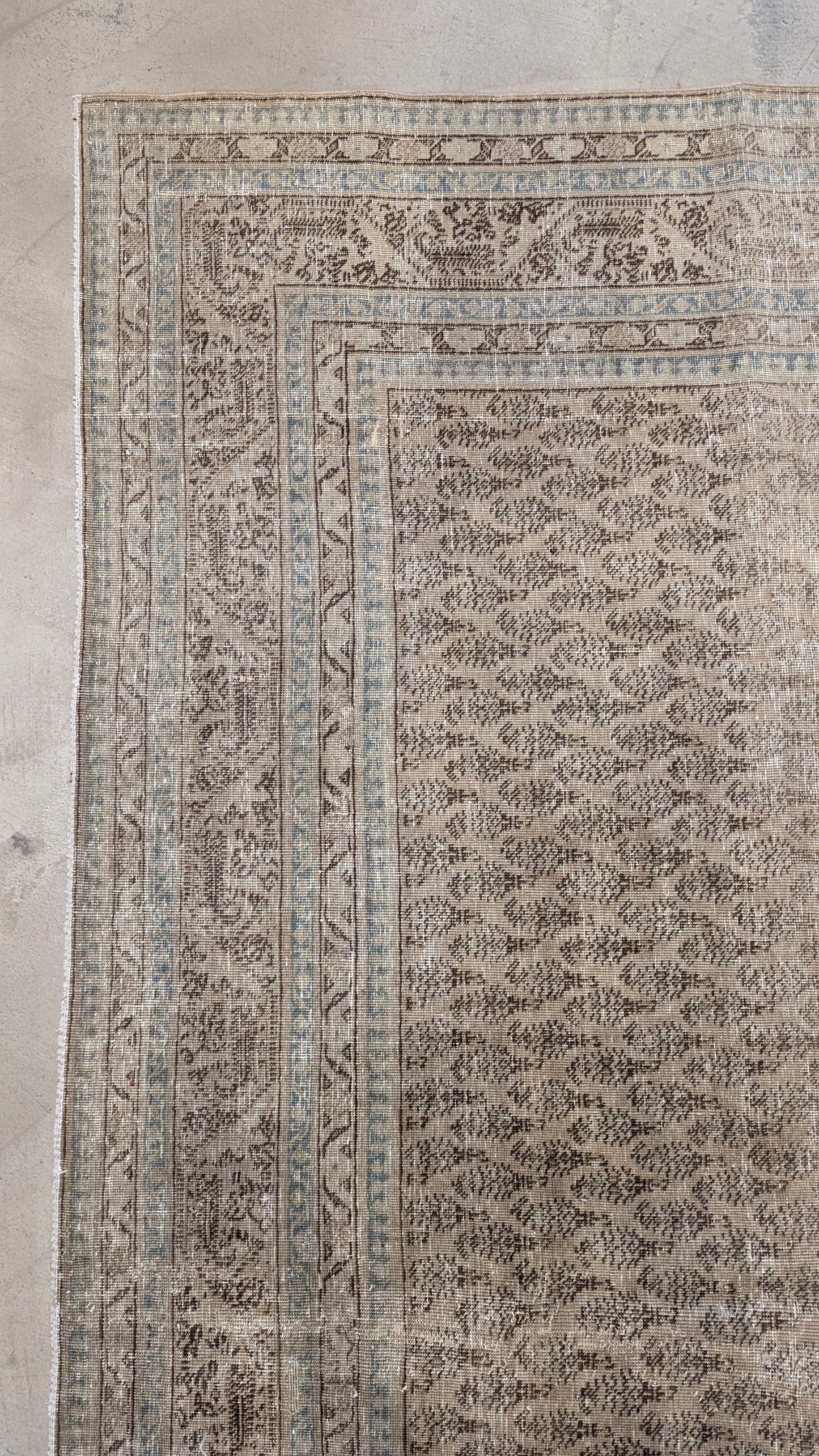 35220 VINTAGE TABRIZ 9'3" x 11'7"
