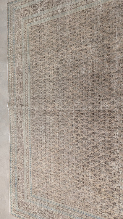 35220 VINTAGE TABRIZ 9'3" x 11'7"