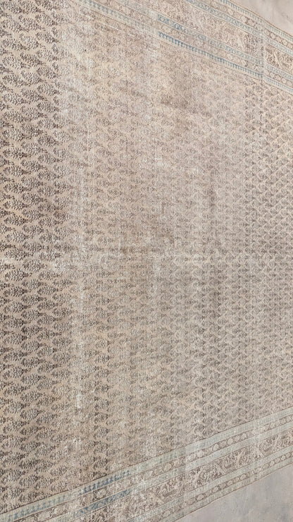 35220 VINTAGE TABRIZ 9'3" x 11'7"