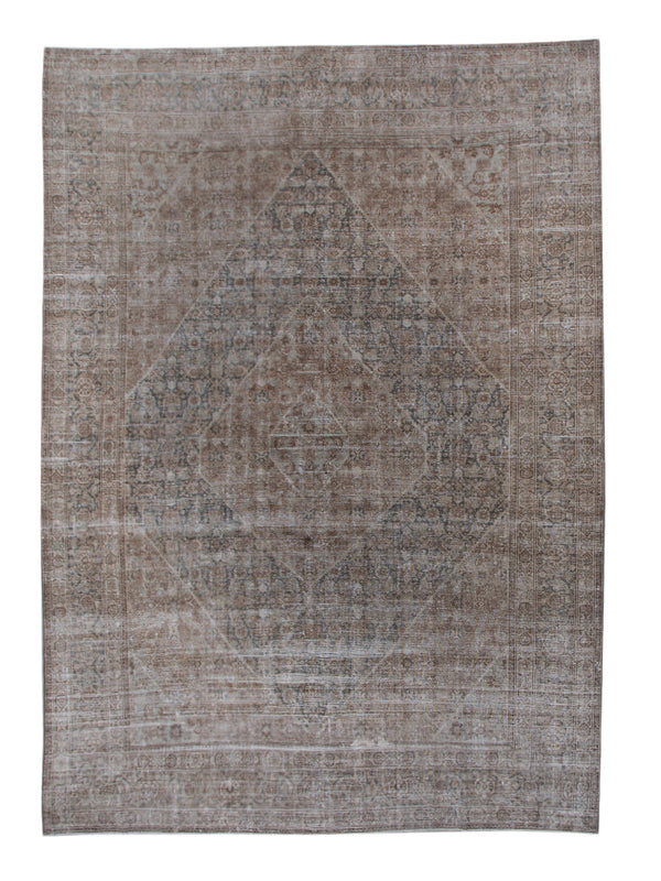 10028501 ANTIQUE TABRIZ 9'8" x 13'0"