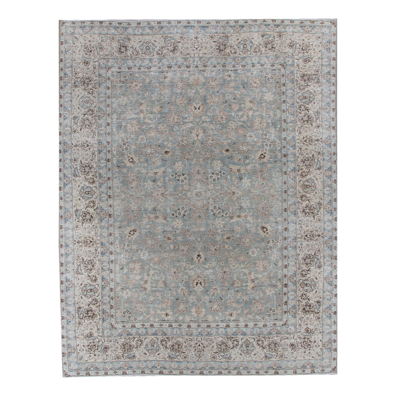 10028523 ANTIQUE TABRIZ 9'8" x 12'8"