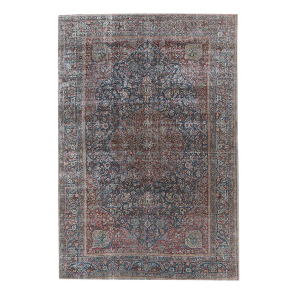 10028486 ANTIQUE TABRIZ 9'10" x 14'8"