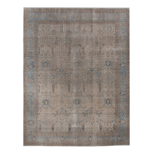 10028616 ANTIQUE TABRIZ 9'5" x 12'1"