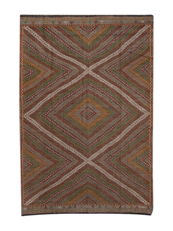 10018835 TURKISH KILLIM 3'3" x 3'3"