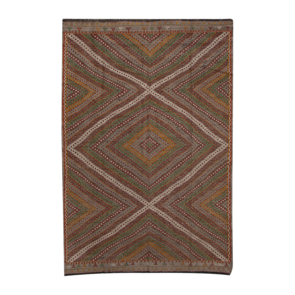 10018835 TURKISH KILLIM 3'3" x 3'3"