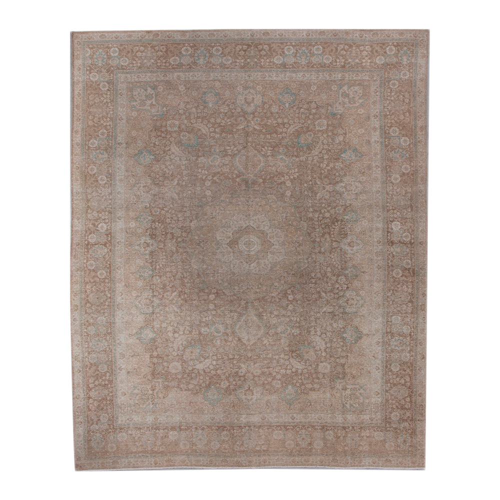 10028502 ANTIQUE TABRIZ 10'10" x 13'10"