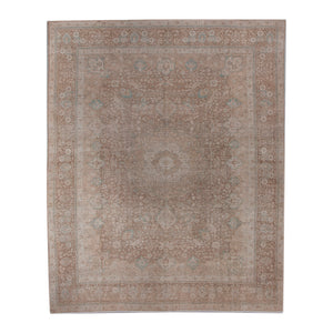10028502 ANTIQUE TABRIZ 10'10" x 13'10"