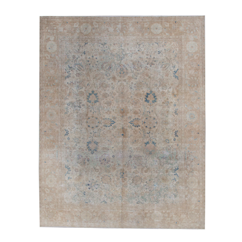 10028498 ANTIQUE TABRIZ 9'4" x 11'11"