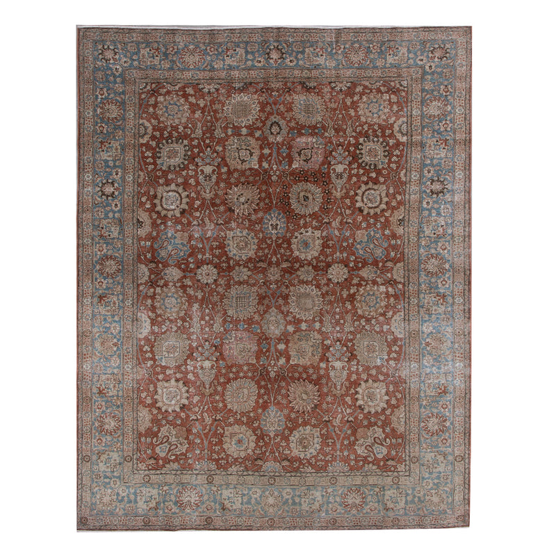 10028620 ANTIQUE TABRIZ 9'2" x 12'5"