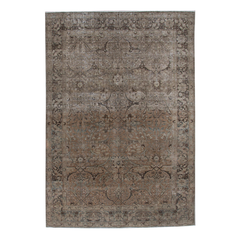 10028783 ANTIQUE TABRIZ 7'8" x 11'8"