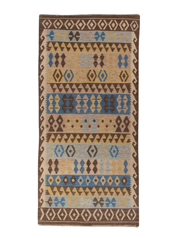 10015490 AFGHAN KILLIM 3'6" x 6'7"