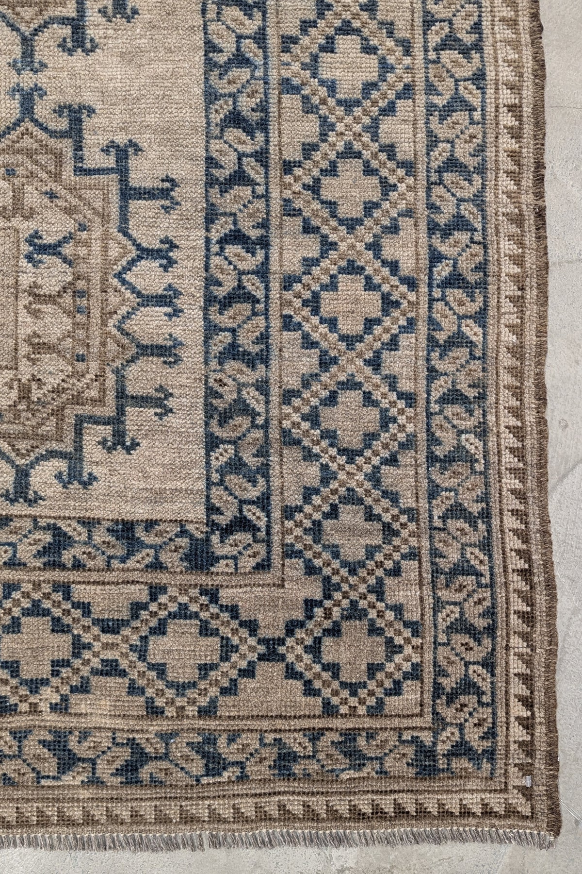 34632 AFGHAN BOKHARA 7'9" x 10'11"