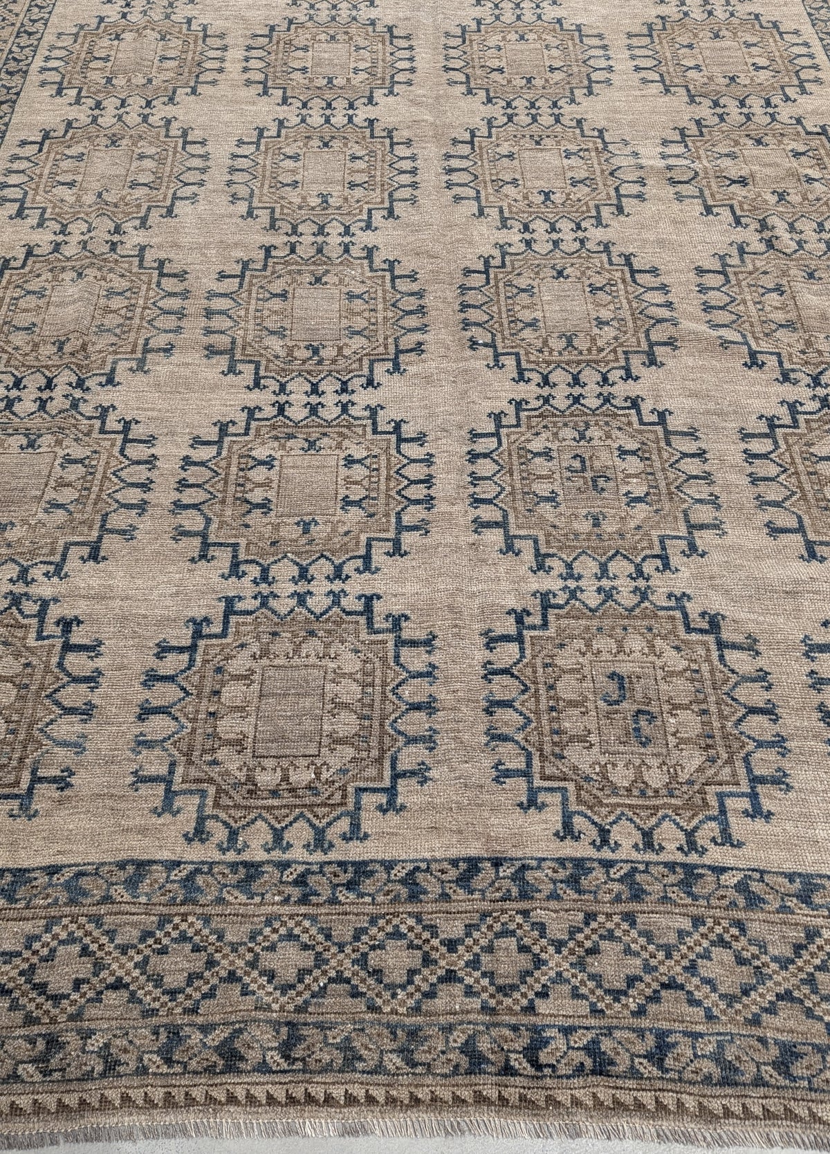 34632 AFGHAN BOKHARA 7'9" x 10'11"
